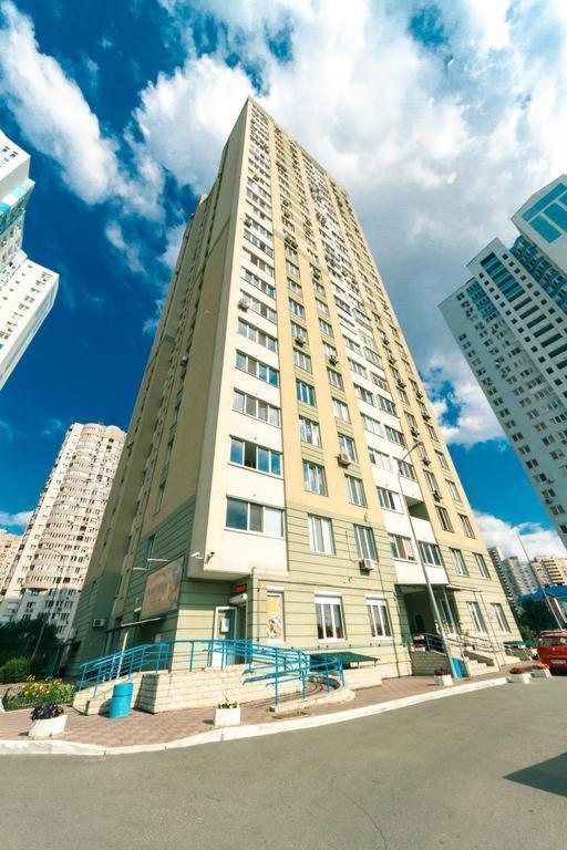 1-Ком Квартира На 18 Этаже Позняки Ул. Урловская 23-А 基輔 外观 照片
